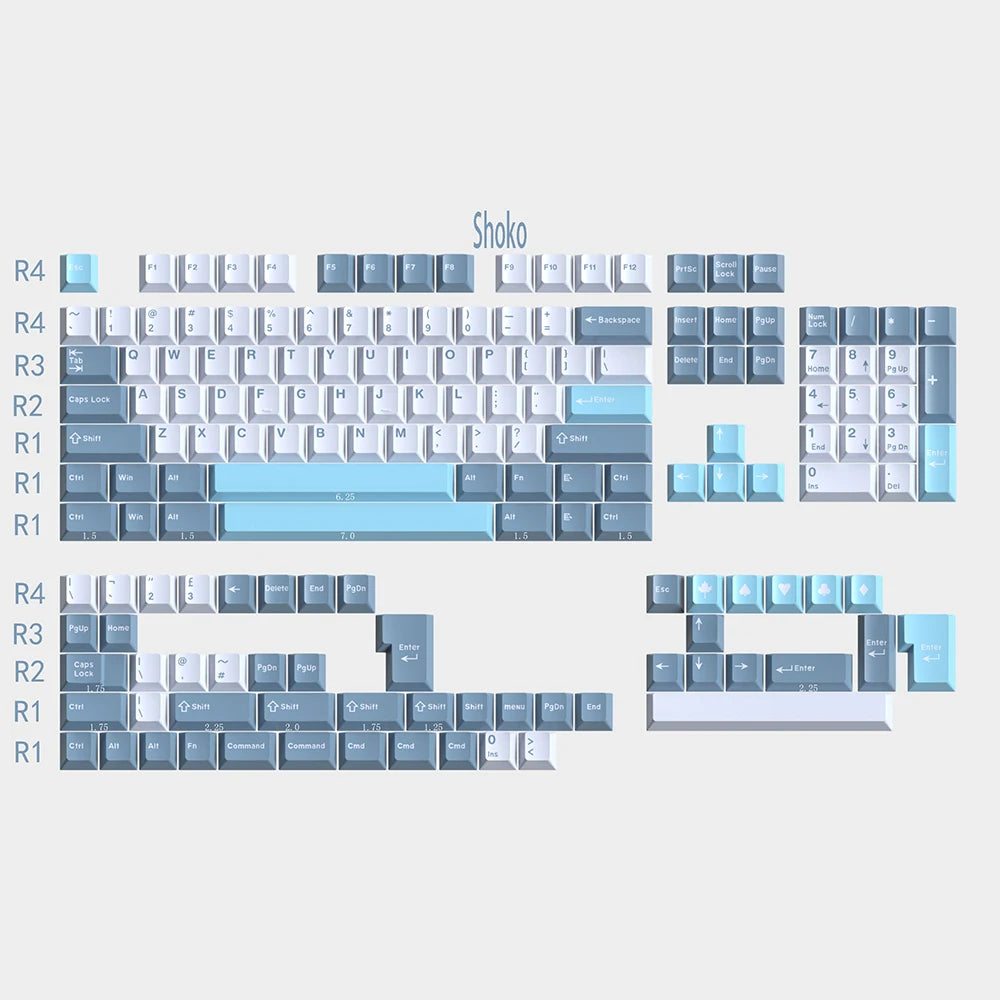 Custom Blank Two-Color Injection Mechanical Keyboard