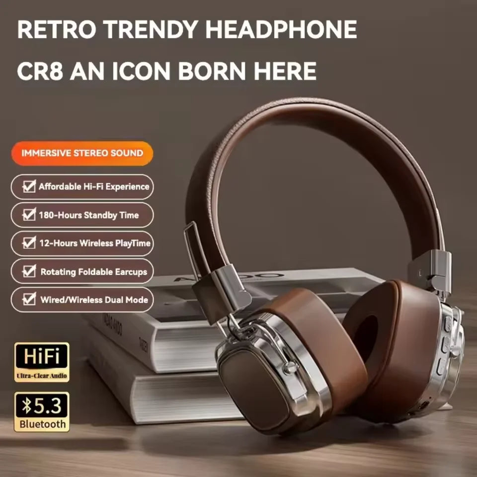 Retro Classic Over-Ear Headphone