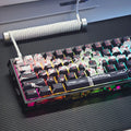 Ace Keycaps Anime Engraved Side Light Mechanical Keyboard