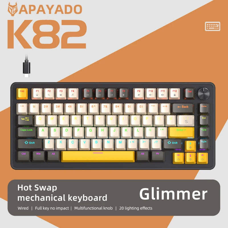 APAYADO Black Gaming Keyboard
