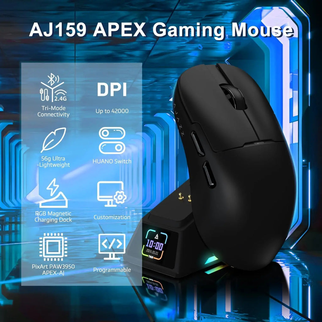 A.JAZZ AJ159APEX 8Khz Wireless Gaming Mouse