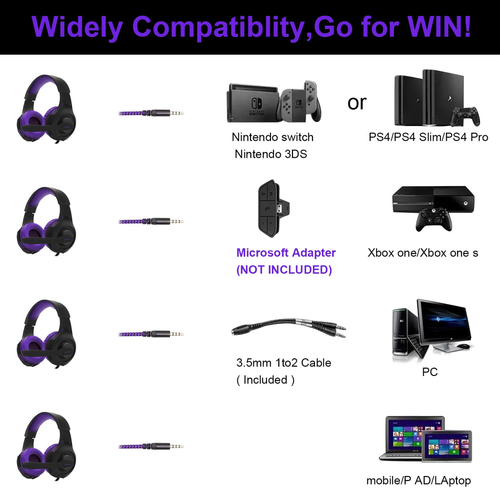 Compatible Gaming Headset