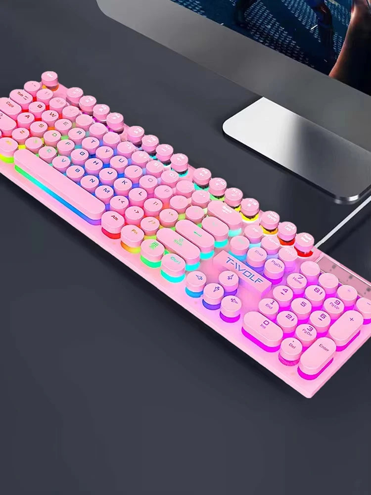 Shadow mechanical feeling keyboard