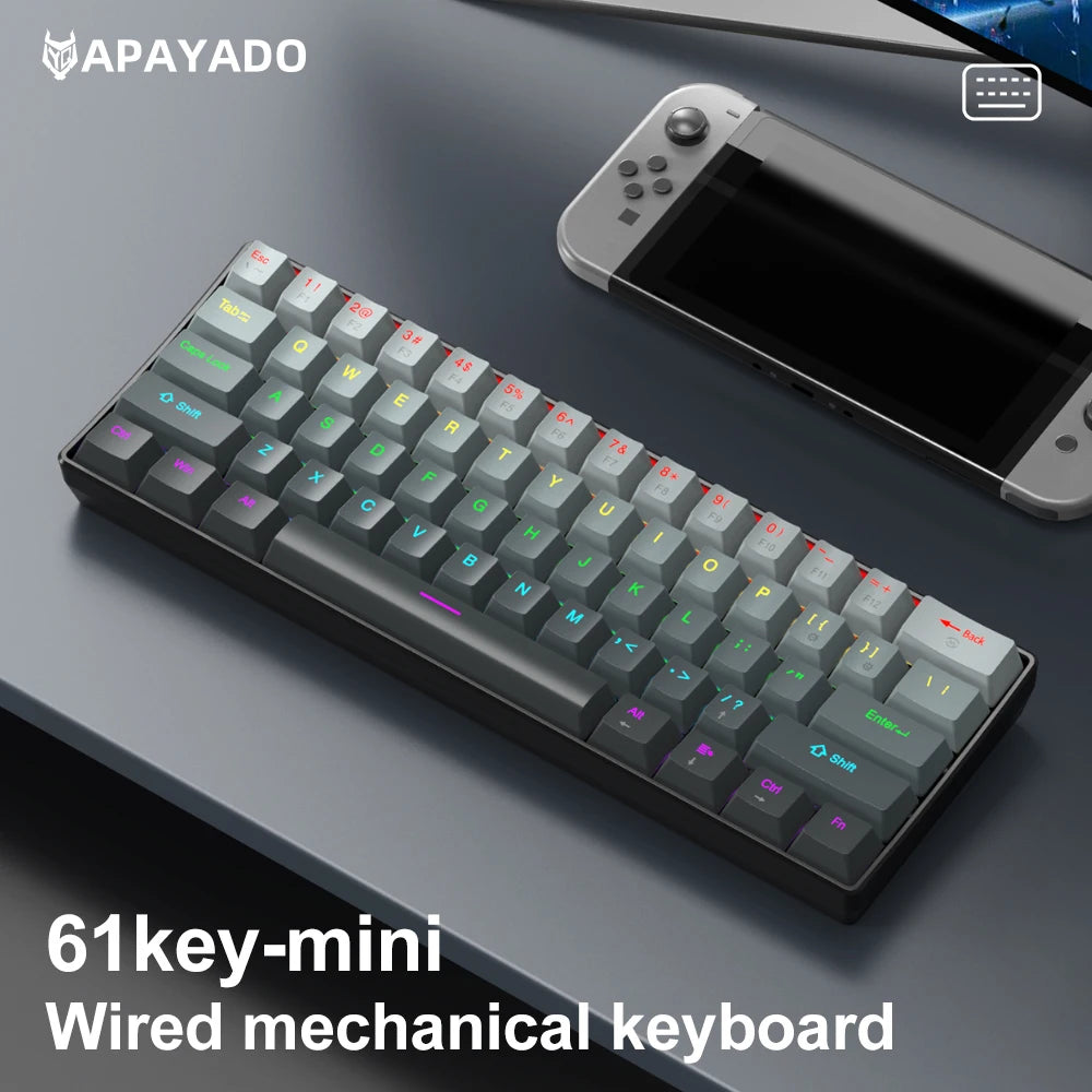 APAYADO Wired Gradient keyboard