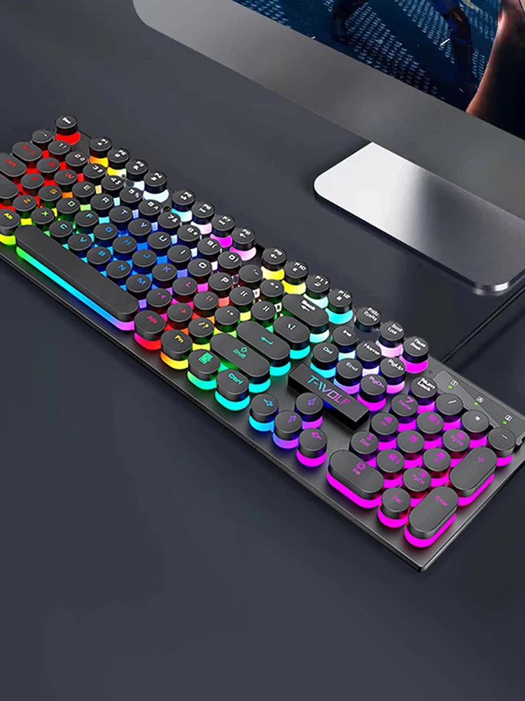 Shadow mechanical feeling keyboard