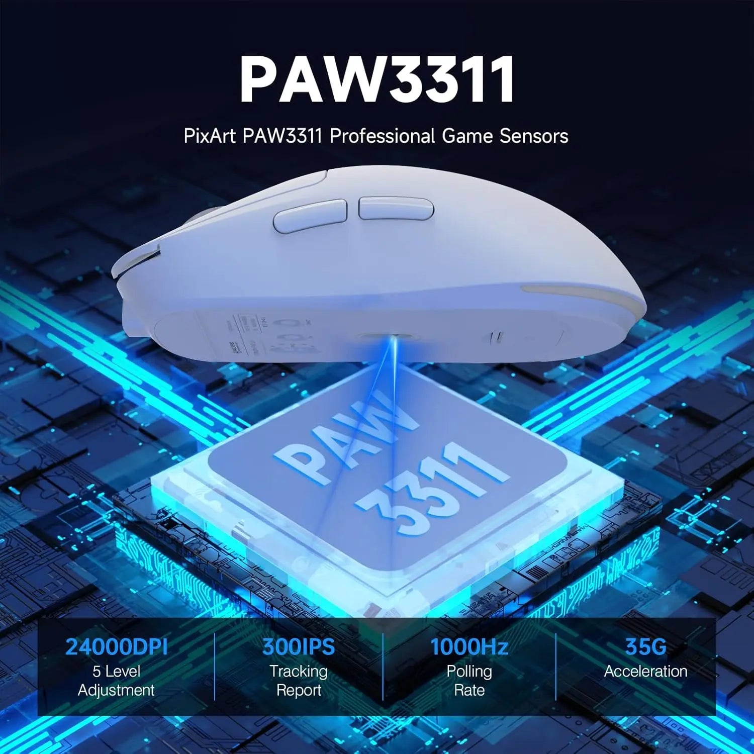 MAMBASNAKE x MAGIC-REFINER G6 Wireless Gaming Mouse