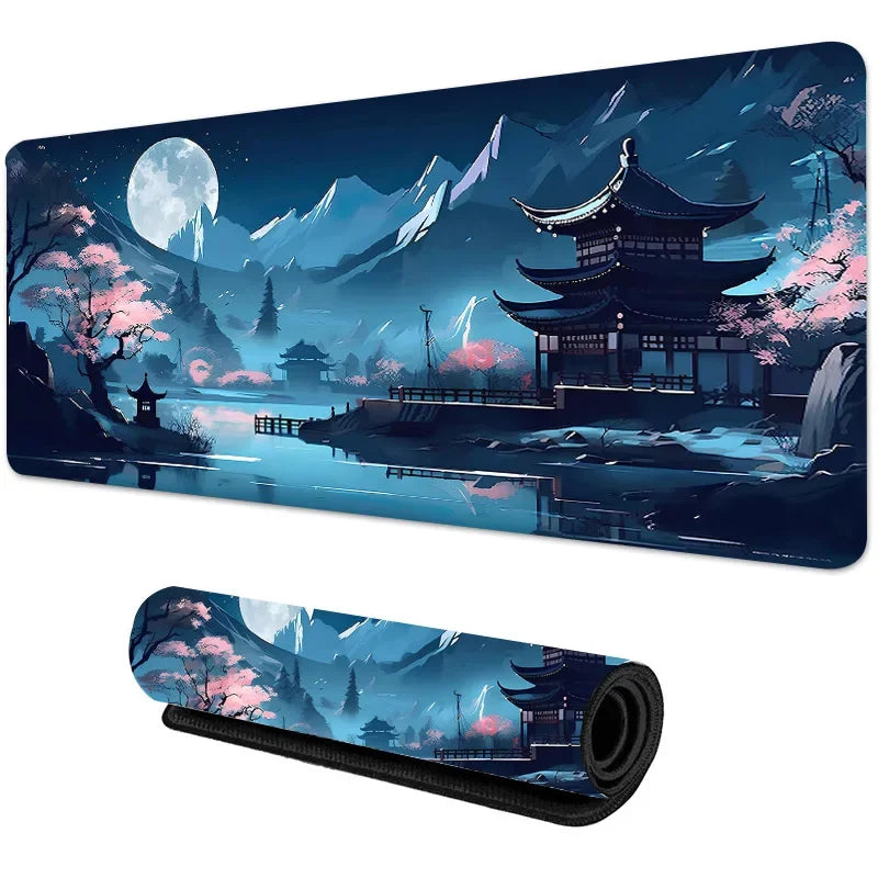 Sakura Scenery Mouse Pad Large Anti-Slip Rubber