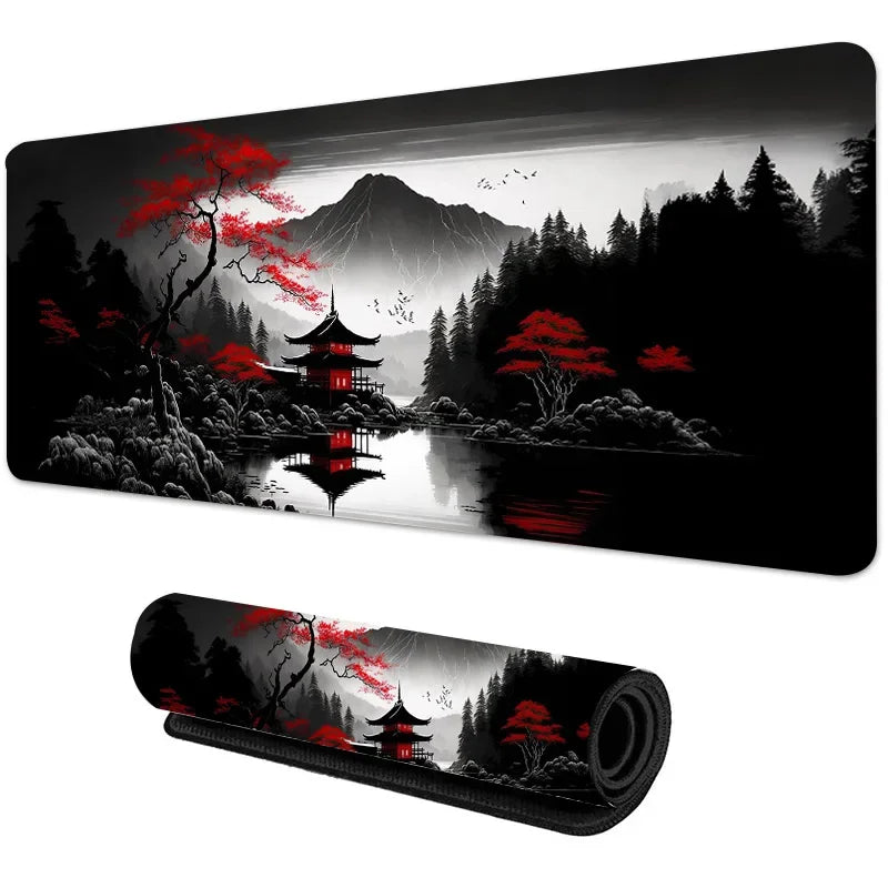 Sakura Scenery Mouse Pad Large Anti-Slip Rubber