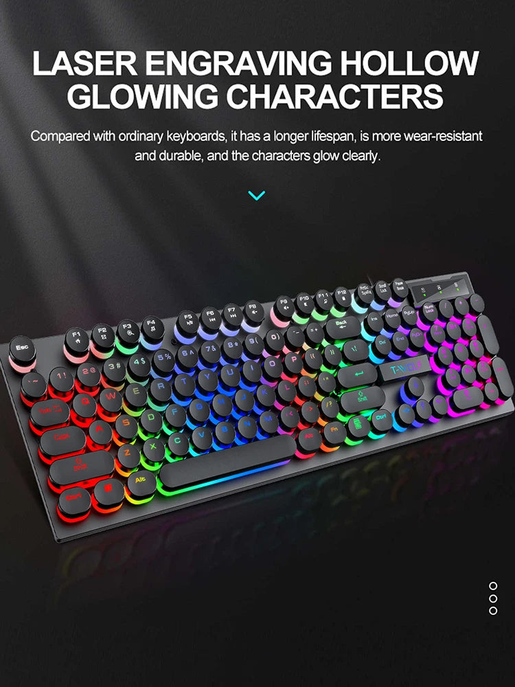 Shadow mechanical feeling keyboard