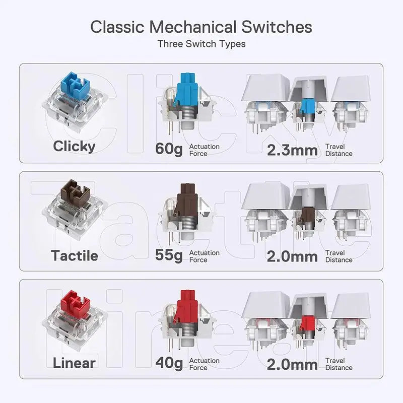 Redragon K630 Dragonborn Gaming Mechanical Keyboard