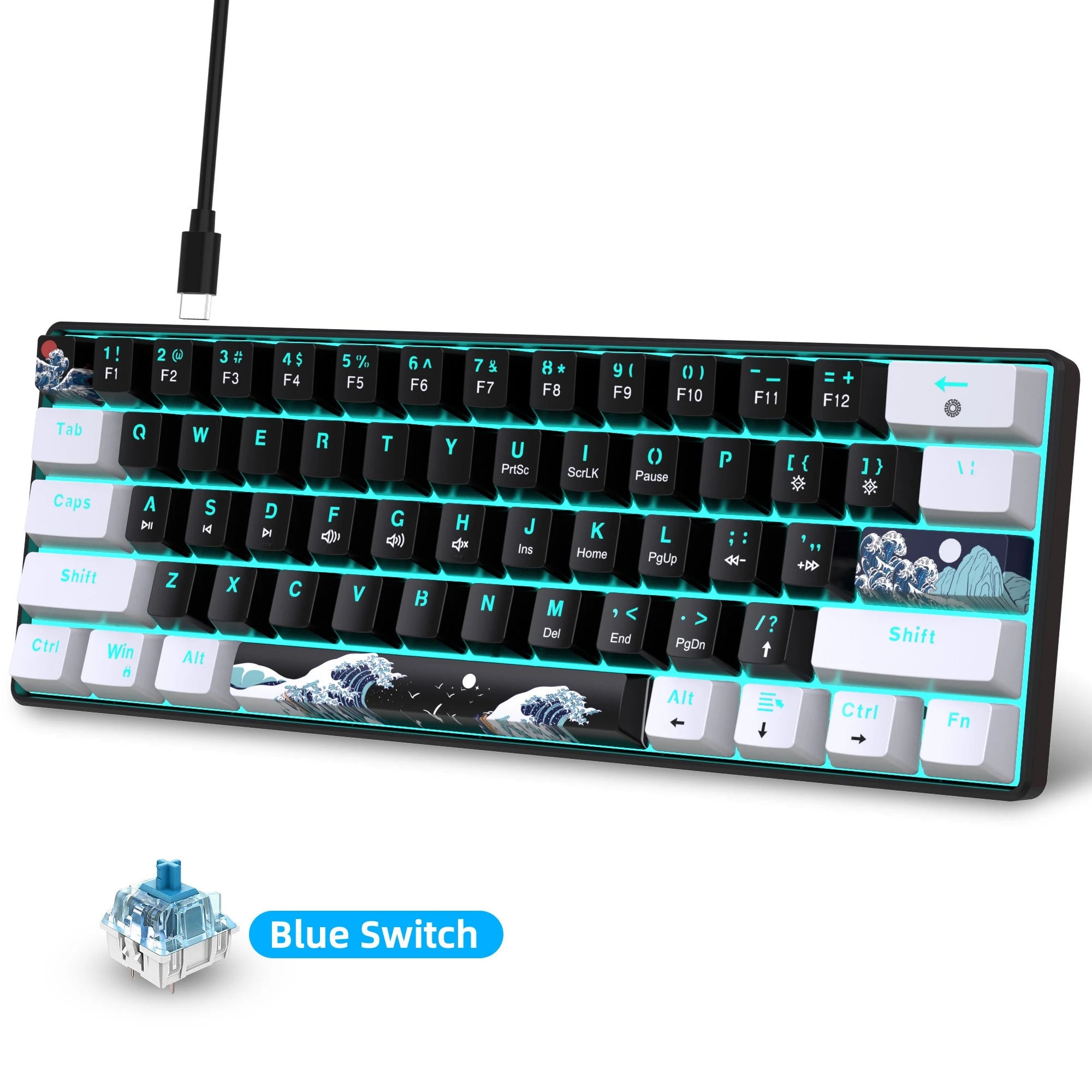 60% Mechanical Keyboard Gaming Keyboard