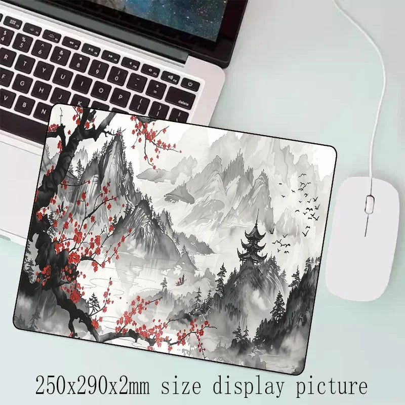 Sakura Scenery Mouse Pad Large Anti-Slip Rubber