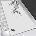 Japan Cherry Blossom Mouse Pad XXL Gray Laptops Gaming Deskmat
