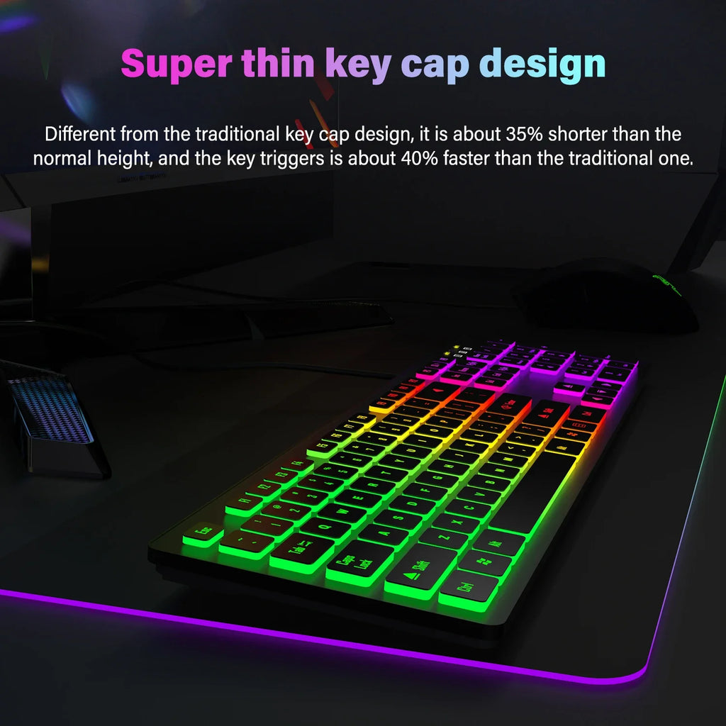 Computer Gaming Backlit Keyboard