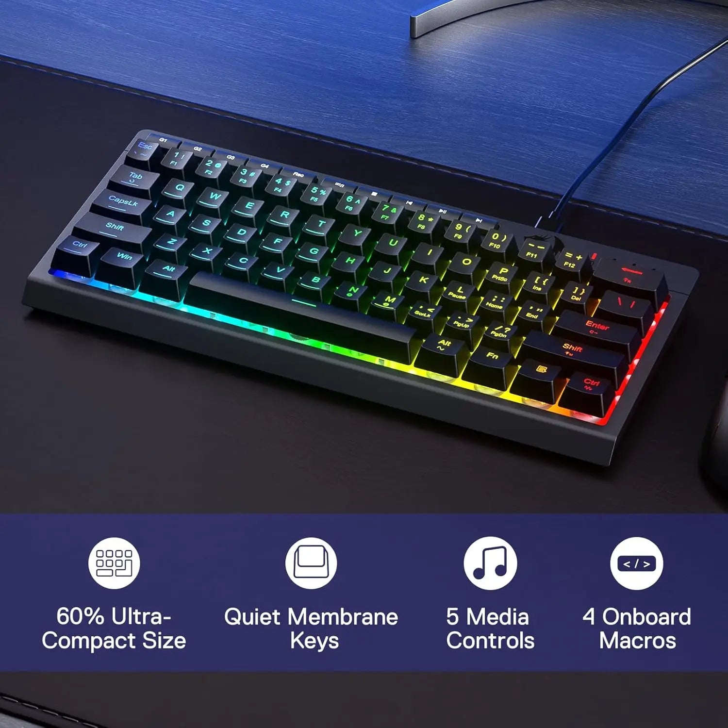 Redragon K522 RGB Membrane Gaming Keyboard