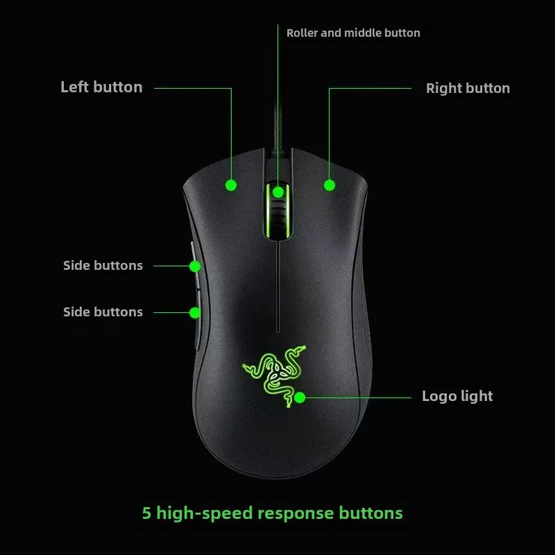 Razer Deathadder Viper Standard Edition 6400 Wired Gaming mouse