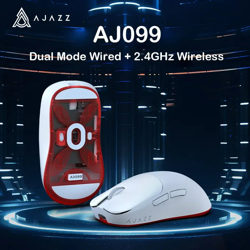 Ajazz AJ099 Wireless + Wired Gaming Mouse