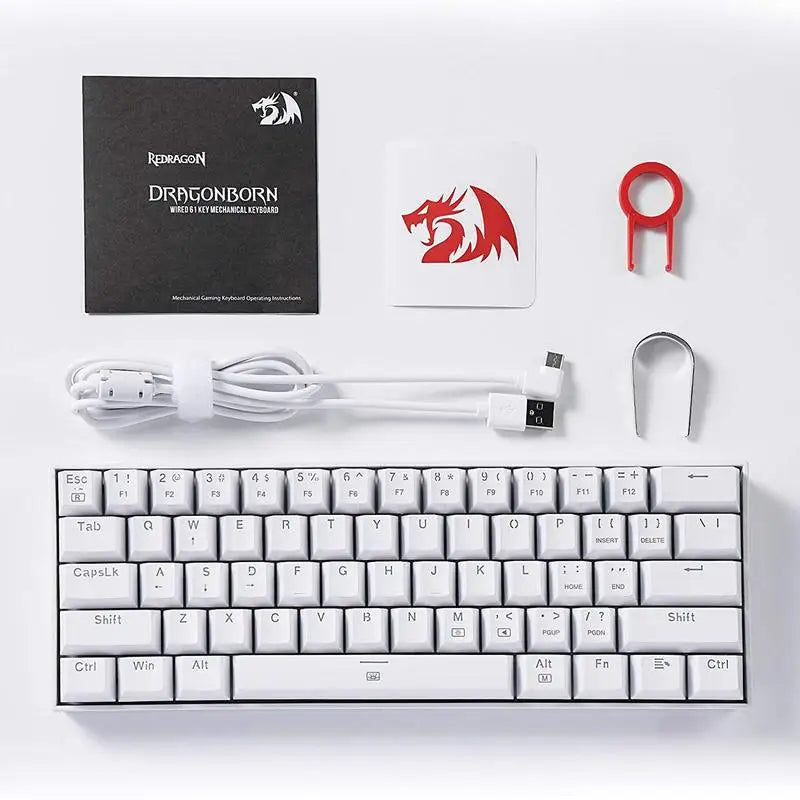 Redragon K630 Dragonborn Gaming Mechanical Keyboard
