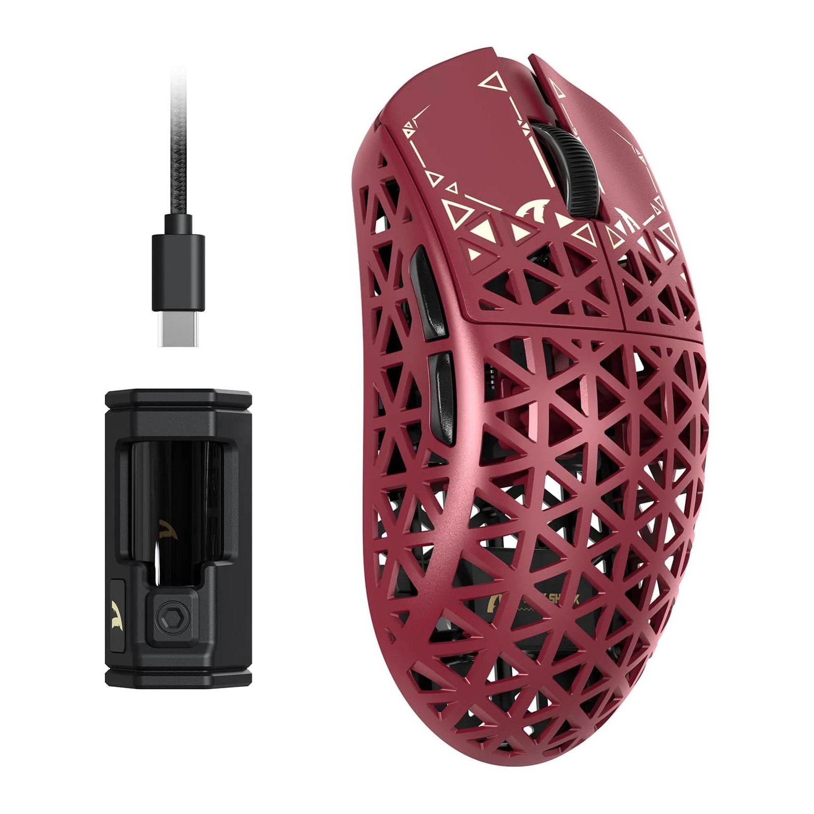 ATTACK SHARK R5 Ultra 8K Carbon Fiber Wireless Gaming Mouse