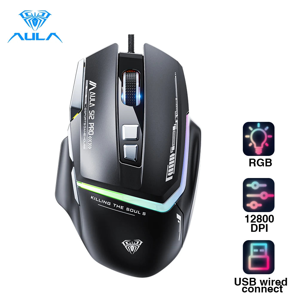 AULA S12Pro Gaming Mouse