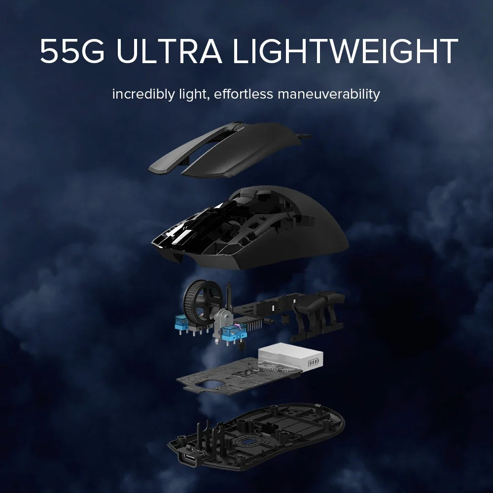 Delux M800 Ultra Lightweight Wireless Gaming Mouse