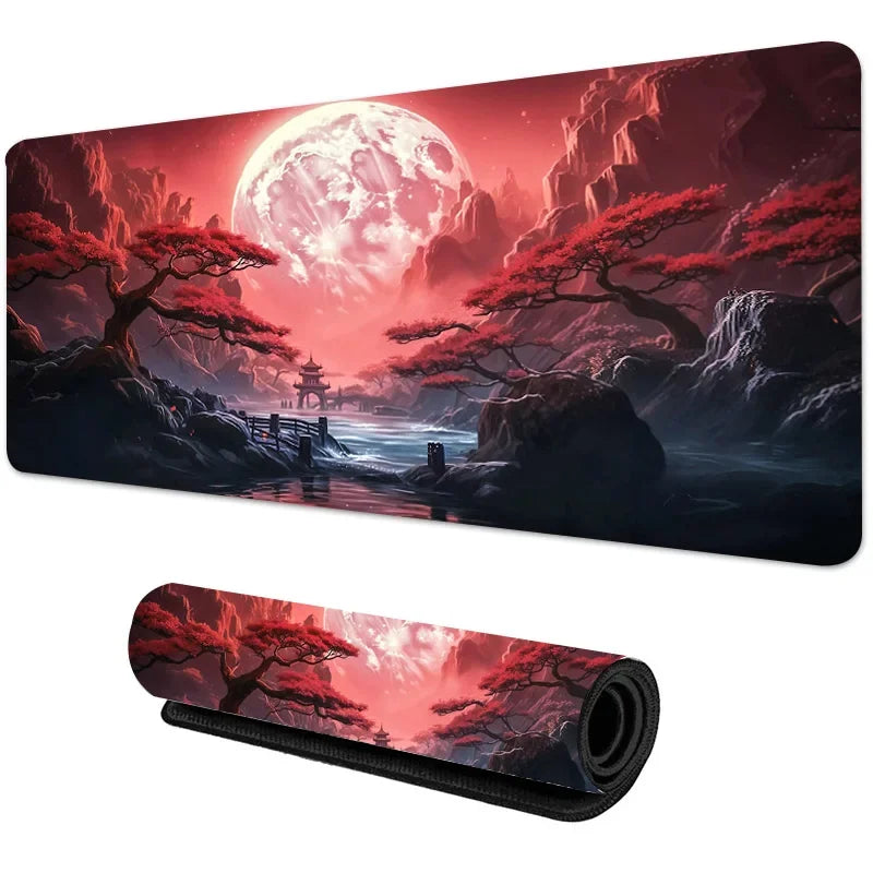 Sakura Scenery Mouse Pad Large Anti-Slip Rubber