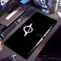Astronaut Printing Black Pattern Keyboard Mat
