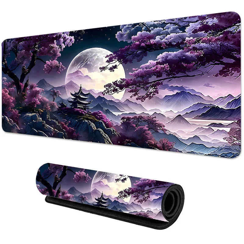 Sakura Scenery Mouse Pad Large Anti-Slip Rubber
